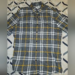 Plaid button up shirt